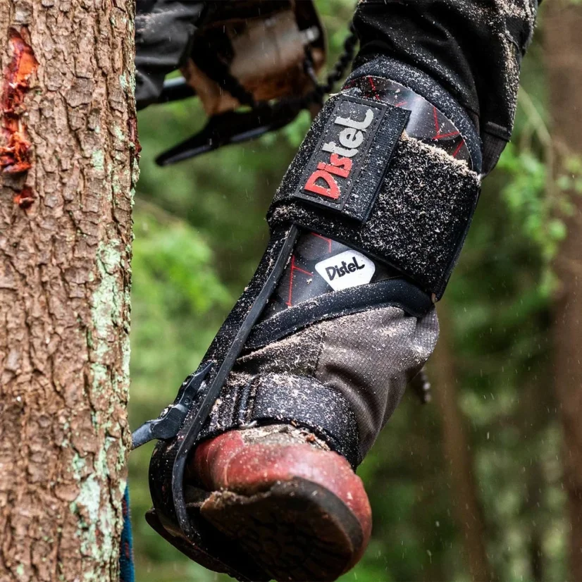 DISTEL CARBON 3.1 VELCRO tree climbing spurs