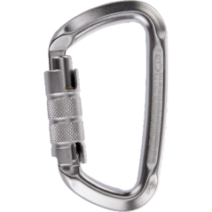 Karabina CLIMBING TECHNOLOGY D-SHAPE TG stříbrná