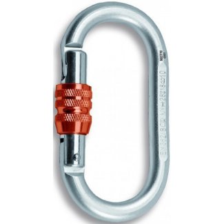 Steel carabiner ROCK EMPIRE OKL-S