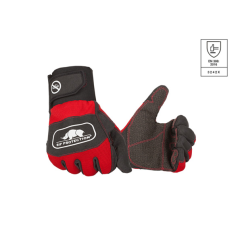 Pracovné rukavice SIP PROTECTION 2XD1 červená/čierna