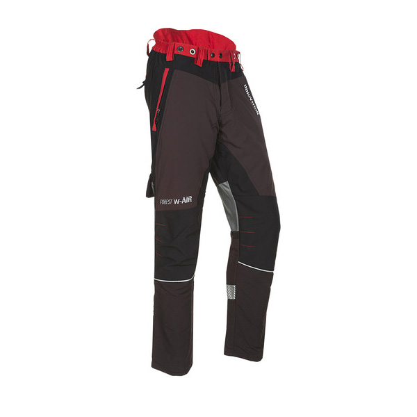 Chainsaw trousers SIP PROTECTION 1SNW FOREST W-AIR SHORT - 75 cm