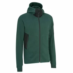 PFANNER HEMP FULLZIP SWEATER green