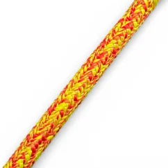 Arboristické lano COUSIN TRESTEC LIGNUM 12,5 mm červená-žlutá