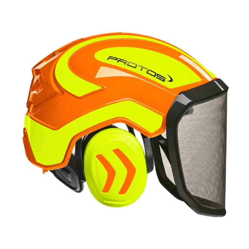 Helmet PROTOS INTEGRAL FOREST two-tone - Color: black/yellow
