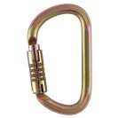 Carabiner PETZL VULCAN Triact-Lock - black - spacer. norms