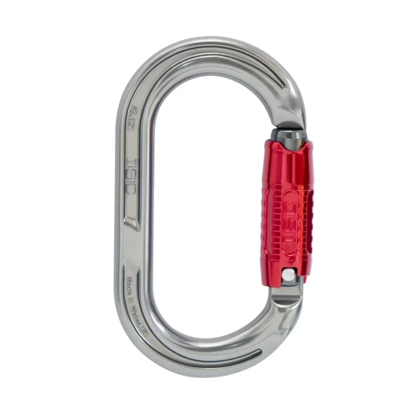 ISC KL121 ALUMINIUM OVAL Supersafe – grey/red