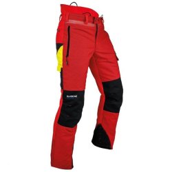 Chainsaw trousers PFANNER VENTILATION CHAINSAW PROTECTION - red