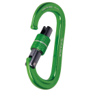 CAMP OVAL XL Lock carabiner - green CAMP OVAL XL Lock carabiner - green
