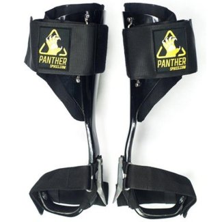 Tree climbing spurs PANTHER SPIKES ALU VELCRO black