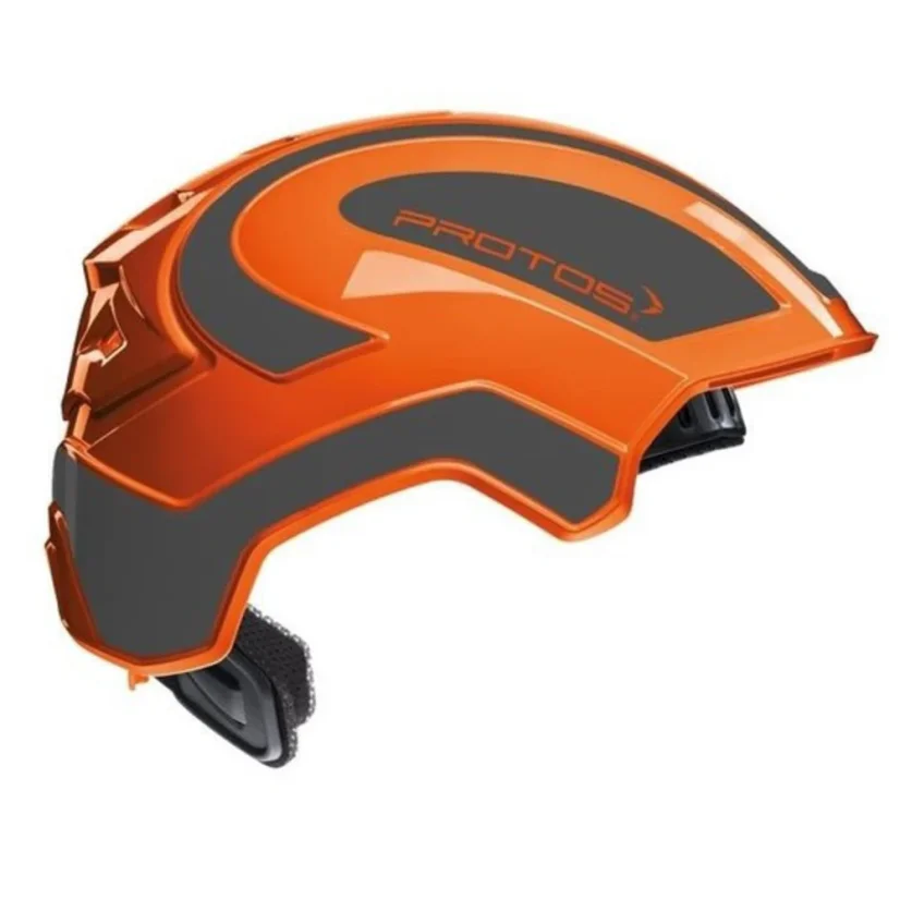 Kask PROTOS INTEGRAL INDUSTRY dwukolorowy - pomarańczowy/szary