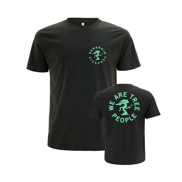 T-shirt DENDROID WE ARE TREE PEOPLE black