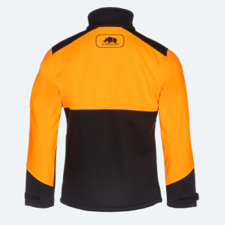 Softshell jacket SIP PROTECTION TIBET 561A HiVis orange-black