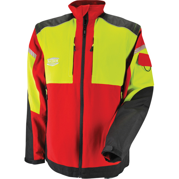 Work jacket SOLIDUR INFINITY red