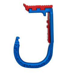 Materialová karabína TEUFELBERGER skyHOOK open gate