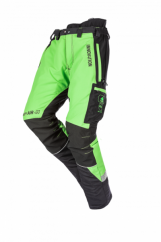 Protipořezové kalhoty SIP PROTECTION 1SBD CANOPY AIR-GO SHORT 75 cm zelená-černá