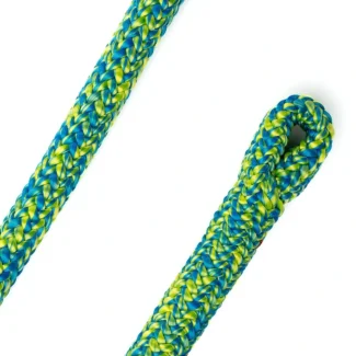 Arborist rope COUSIN TRESTEC LIGNUM 1x eye 12.5 mm blue-yellow Arborist rope COUSIN TRESTEC LIGNUM 1x eye 12.5 mm blue-yellow