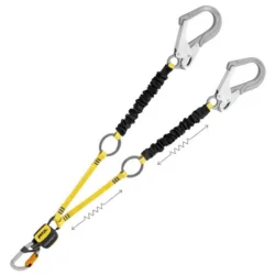 Energiaelnyelő PETZL ABSORBICA-Y TIE BACK 150 cm + MGO + Bm´D