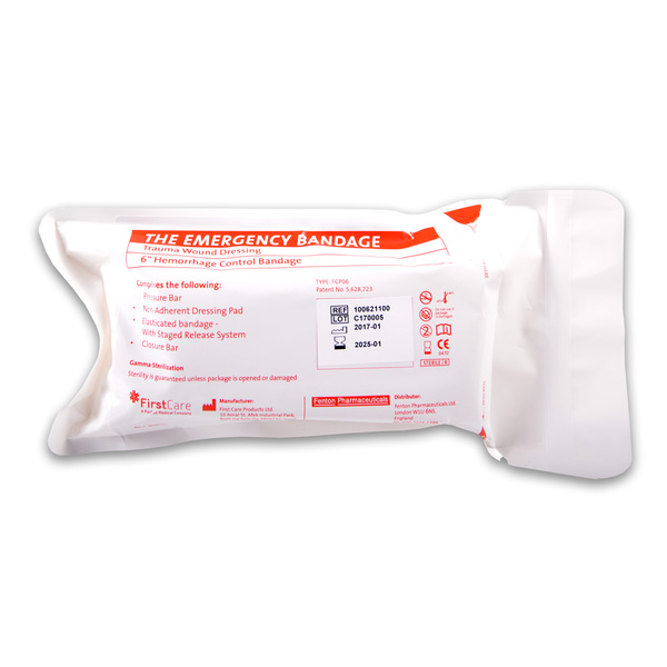 Israeli pressure dressing FIRST CARE 15x18cm TRAUMA CONTROL