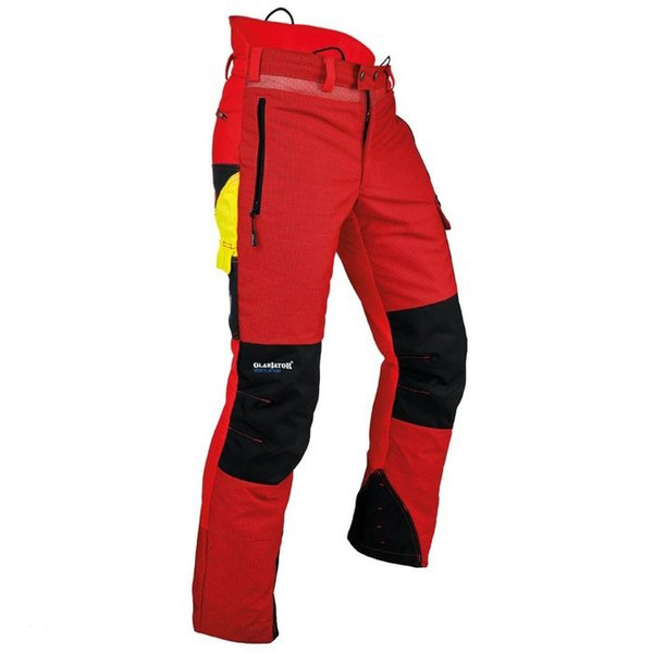 Chainsaw trousers PFANNER VENTILATION CHAINSAW PROTECTION - red