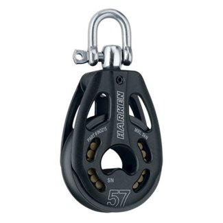 Pulley HARKEN BLACK MAGIC SWIVEL 57 mm