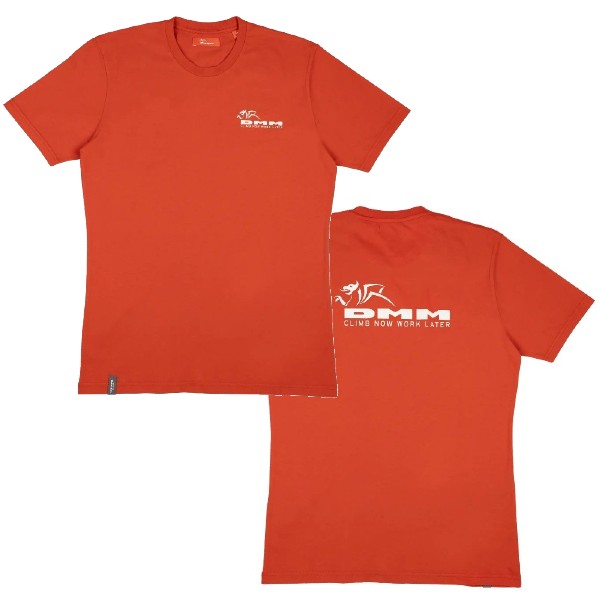 DMM CLIMB NOW WORK LATER T-shirt - red - Size: M