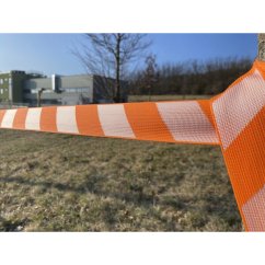 Permanent barrier tape ARBOTEQ orange-white 100 m