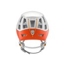 PETZL METEOR climbing helmet - white-orange