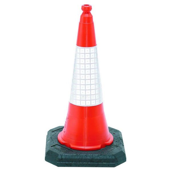 Warning cone JSP DOMINATOR NEW red-white 50 cm