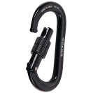 CAMP OVAL XL Lock carabiner - black CAMP OVAL XL Lock carabiner - black