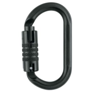 Karabína PETZL OXAN Triact-Lock - čierna