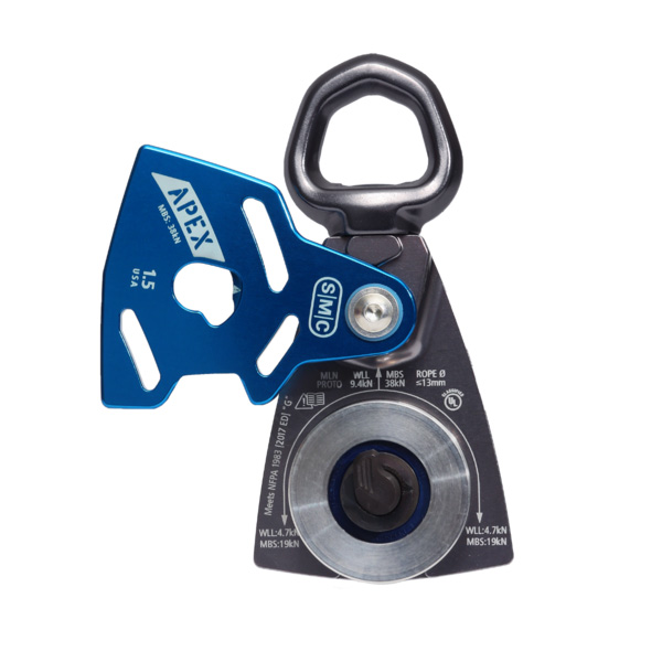 Kladka s obrtlíkem SMC APEX SWIVEL 1.5 - 38 kN