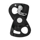 Capture pulley PETZL NANO TRAXION black