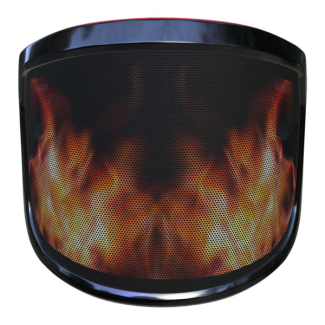 Protective shield PROTOS INTEGRAL VISOR F39 - FLAMES