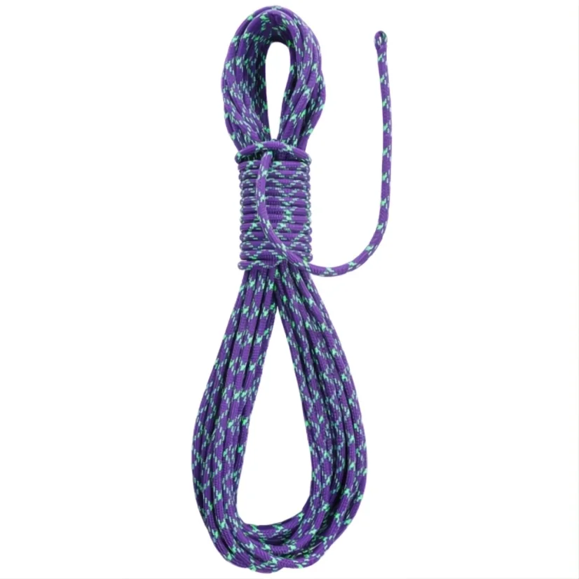 Arboristické lano TANGO StatX 11,5 mm 1x oko - fialová