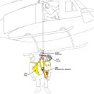 CAMP OMINO HELI multiple anchor lanyard CAMP OMINO HELI multiple anchor lanyard