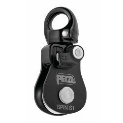 Kipörgetőszemes csiga PETZL SPIN S1 fekete