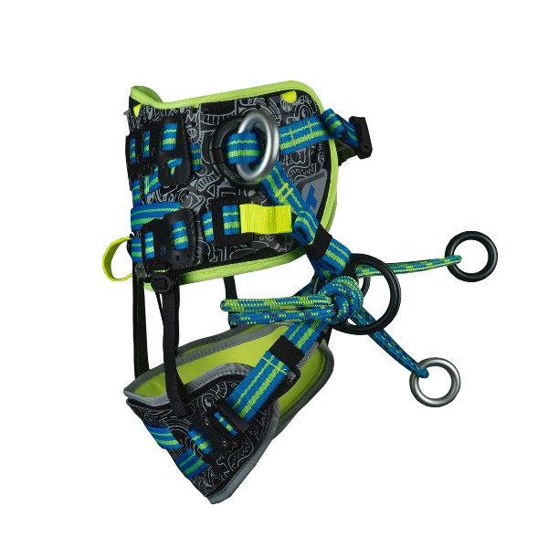 Arboristický postroj TEUFELBERGER treeMOTION PRO X + 6 karabin + vak