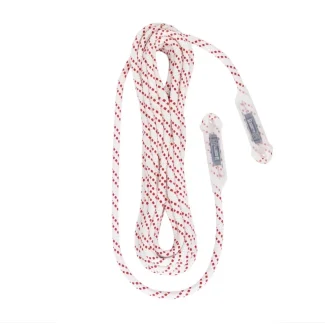 SINGING ROCK STATIC 11 white static rope 2 sewn eyes SINGING ROCK STATIC 11 white static rope 2 sewn eyes