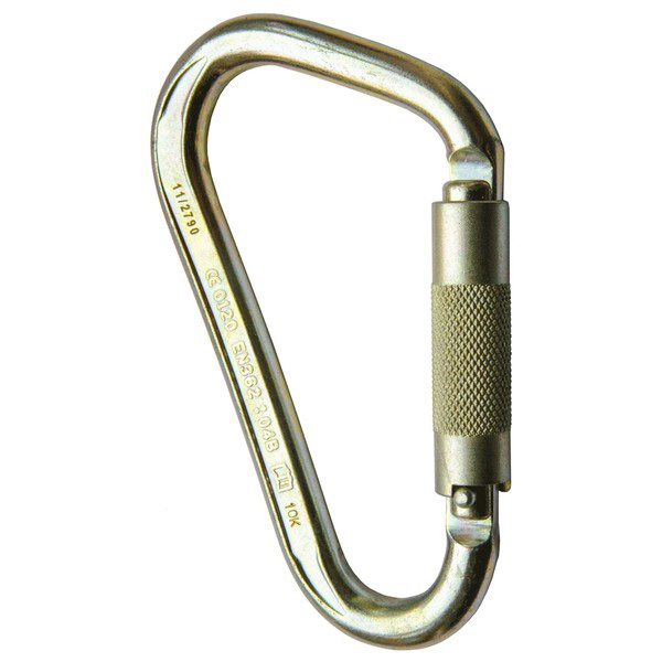 Steel carabiner ISC IRON WIZARD TWISTLOCK - 70 kN