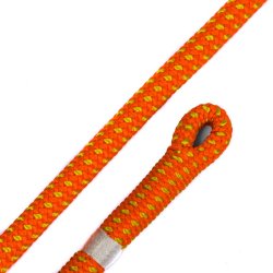 Arborist rope TEUFELBERGER TACHYON 11.5 mm 1x eye spLIFE - orange/yellow