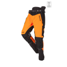 SIP PROTECTION 1SBW FOREST W-AIR TALL - 88 cm chainsaw pants Hi-Vis orange-black