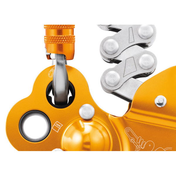 Mechanikus pruszik PETZL ZIGZAG DESCENDER PLUS