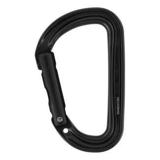 Karabína PETZL SmD WALL - čierna