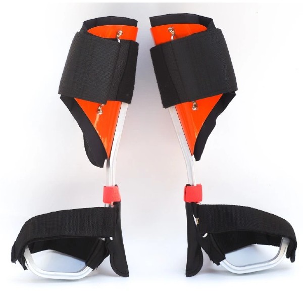 Stromolezecké stúpačky PANTHER SPIKES ALU VELCRO oranžová