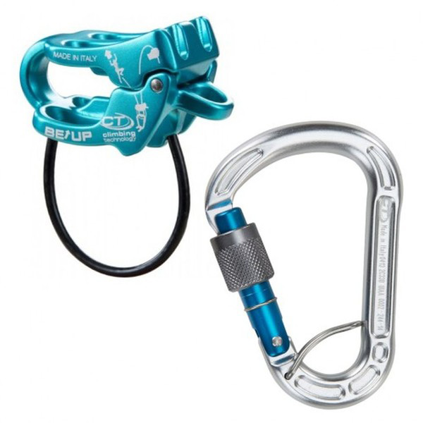 BE UP belay set CLIMBING TECHNOLOGY + HMS carabiner