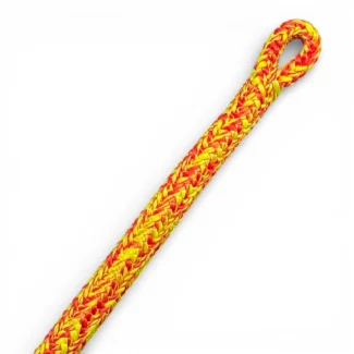 COUSIN TRESTEC LIGNUM 12.5 mm arborist rope 1x spliced eye - red-yellow