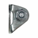 Galvanized hanger with SINGING ROCK 12 mm stem Galvanized hanger with SINGING ROCK 12 mm stem