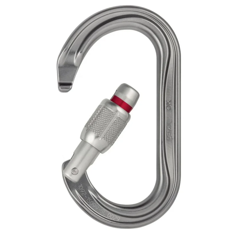 PETZL OK Screw-Lock grey