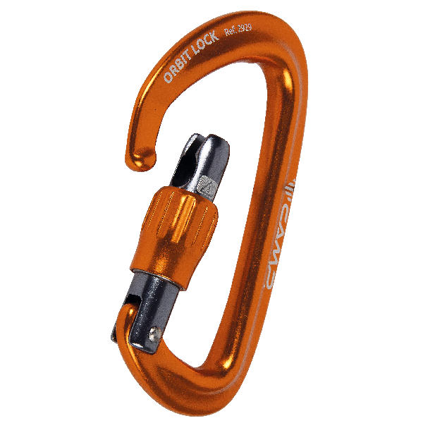 Karabína CAMP ORBIT Lock - oranžová