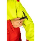 Softshell jacket SIP PROTECTION TIBET 561A HiVis red-yellow